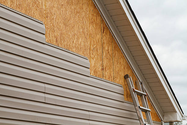 Professional Storm Damage Siding Repair technician working in Black Creek, NC